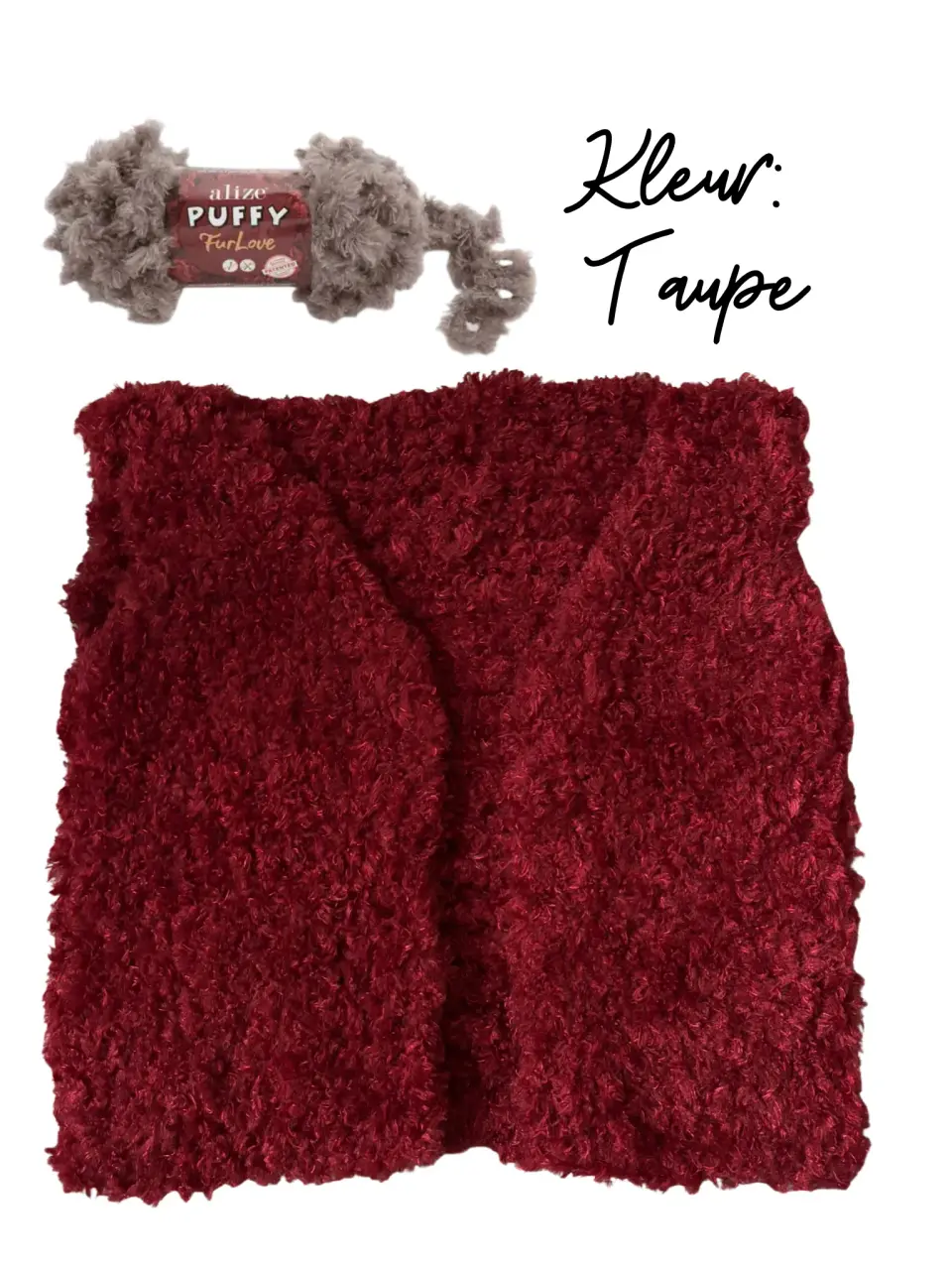 DIY Giletpakket — Taupe - gilet